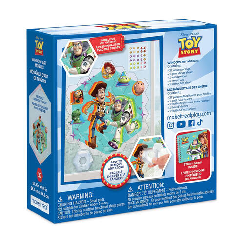 Make It Real Disney: Window Art Mosaic - Toy Story 