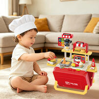 playpop Fast Food Shop Suitcase