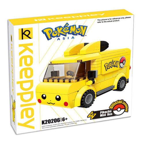 Keeppley Pokemon - Pikachu Mini Bus