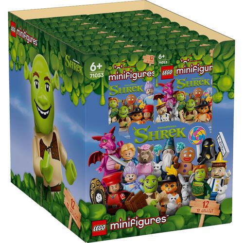 (Pre-order) Lego Minifigures Shrek Series Mystery Box Toy 71053 (Expected September 2026)