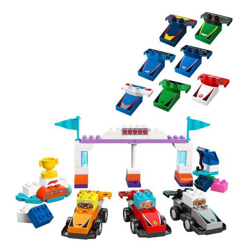  LEGO Town F1 Team Race Cars & Drivers 10445