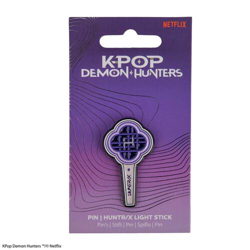 KPop Demon Hunters Huntr/X Light Stick Pin