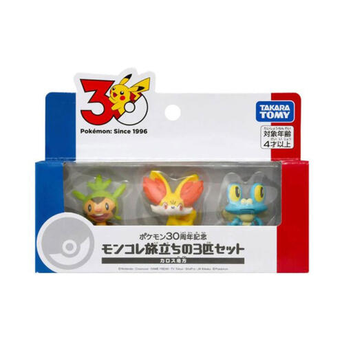 (Pre-order) Pokemon 30th Anniversary Moncolle Choose Your Set Kalos (Estimated Early April 2026)