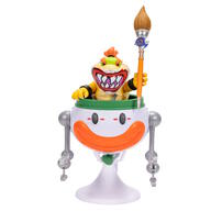 The Super Mario Galaxy Movie - 5&rdquo; Bowser Jr. with Clown Car, Paintbrush and Water-Reveal Stickers 