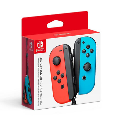 Nintendo Switch Joy-Con Controllers (L/Neon Red + R/Neon Blue)