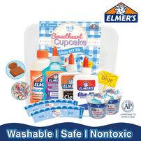 Elmer&rsquo;s Sweetheart Cupcake Slime DIY Kit -Blue