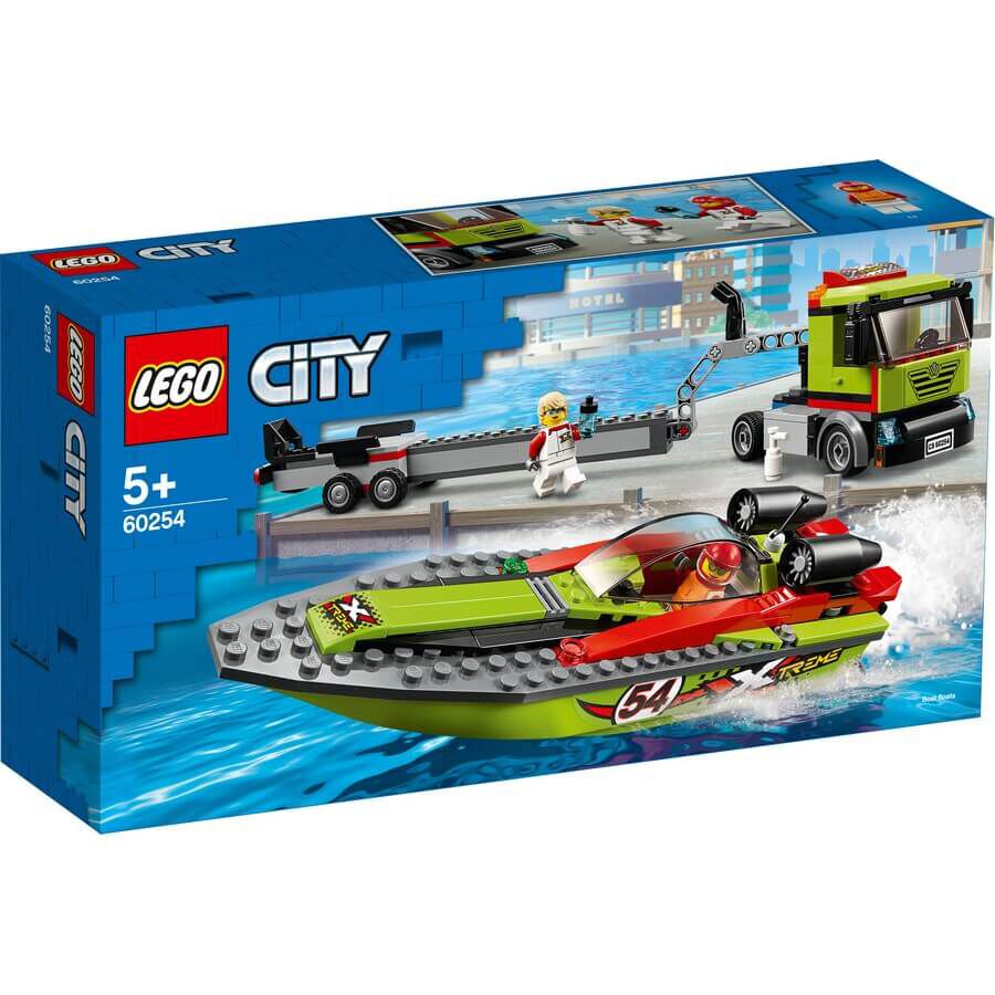 LEGO City Race Boat Transporter 60254 