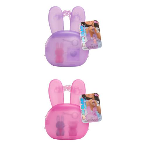 Mini Glam Bunny Purse With Cosmetics - Assorted (1 Pc)