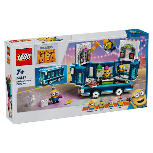LEGO Despicable Me Minions' Music Party Bus 75581