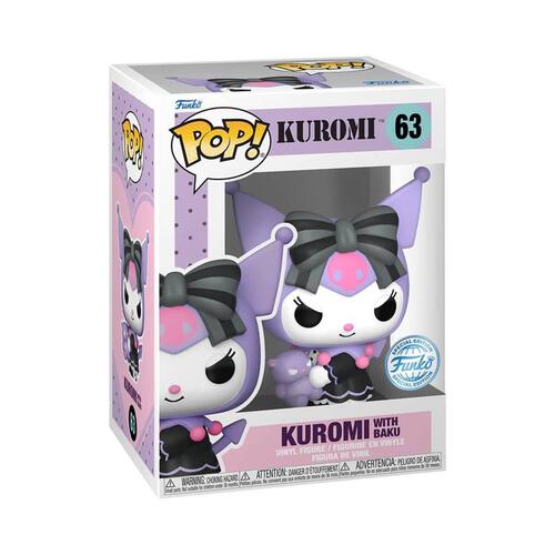 Funko POP! Sanrio - Kuromi with Baku Vinyl Figure