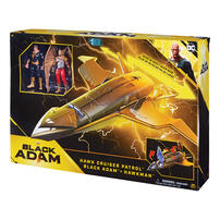 DC Black Adam 4" Hawk Cruiser with Black Adam & Hawkman