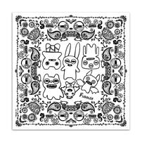 Fuggler Paisley Pattern Carpet - White