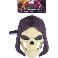 Masters of the Universe Skeletor Mask, 2026 Movie Look, Lights & Sounds Roleplay Costume Face Cover