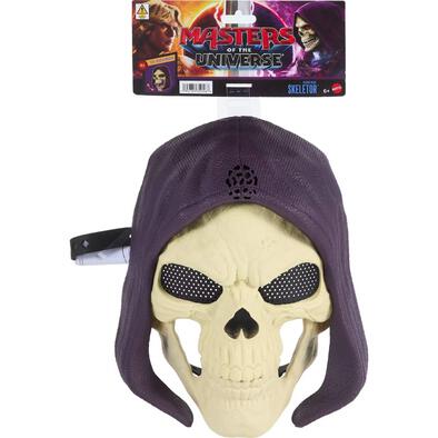 Masters of the Universe Skeletor Mask, 2026 Movie Look, Lights & Sounds Roleplay Costume Face Cover