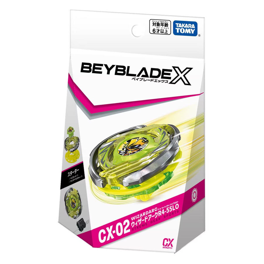 Beyblade X CX-02 Starter WizardArc R4-55LO | Toys”R”Us – Singapore