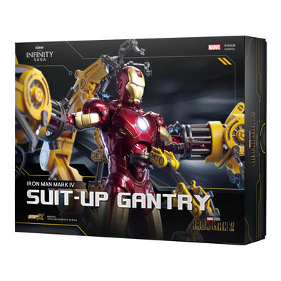 Marvel Ironman MK4 And Suit-Up Gantry Figure