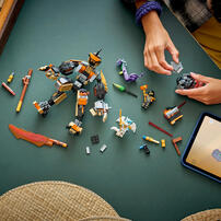 LEGO NINJAGO Cole&rsquo;s Mission Mech & Dragon Zane 71854