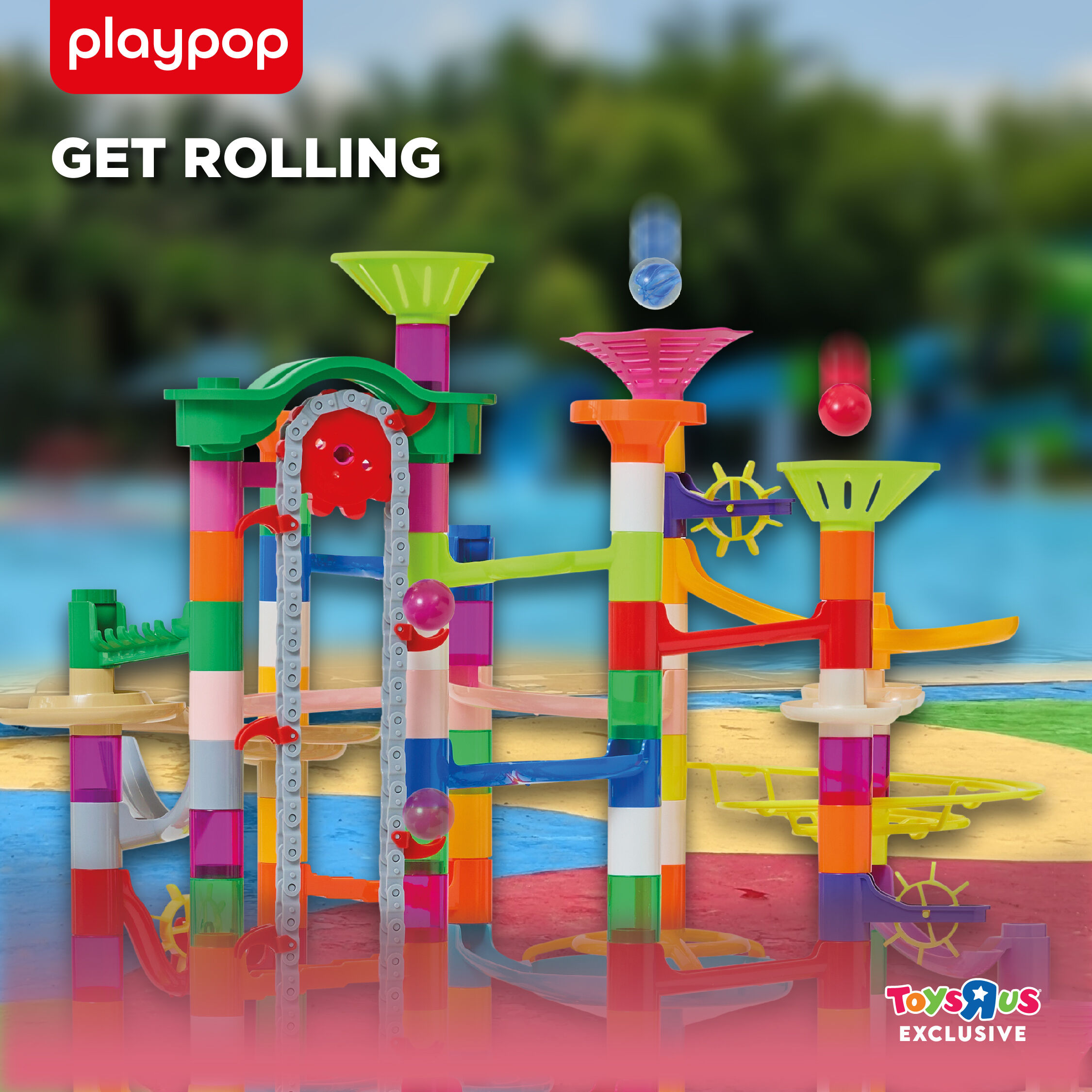 playpop Elevator Marble Run Set 315pcs | Toys”R”Us – Singapore