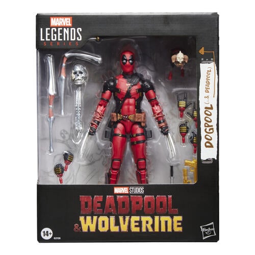 Marvel Legends Series Deadpool & Wolverine Dogpool & Deadpool Action Figures