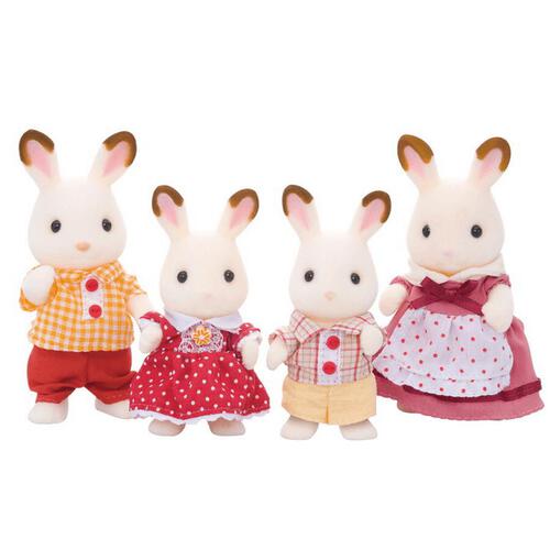 Sylvanian Families Chocolate Rabbit Family