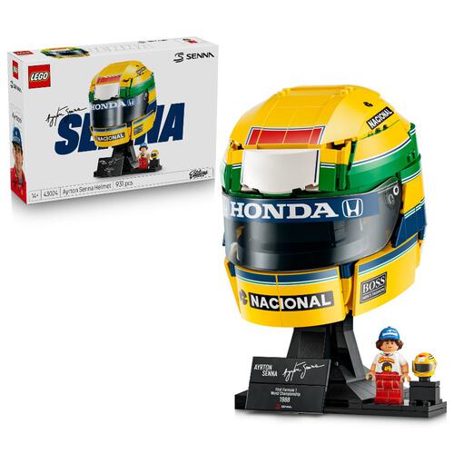 (Pre-order) LEGO Editions Ayrton Senna Helmet Building Set 43024 (Expected September 2026)