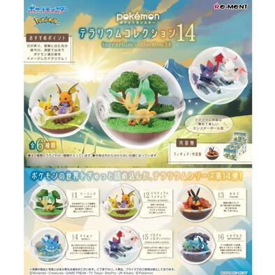 Re-ment Pokemon Terrarium 14 Set of 6/72 - Assorted