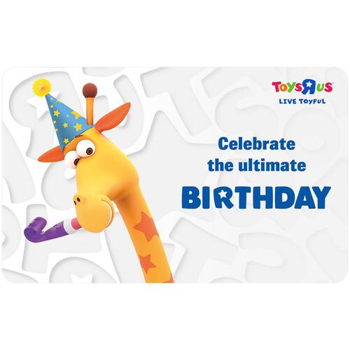 Toys"R"Us Gift Card - Use In-Store or Online (Delivered Via Email)