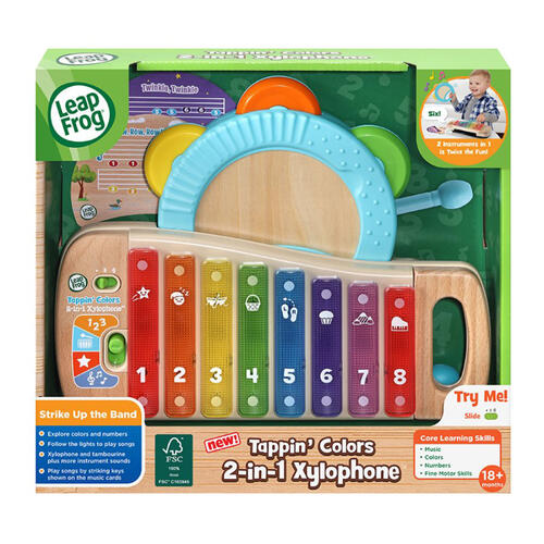 LeapFrog Tappin' Colors 2-in-1 Xylophone