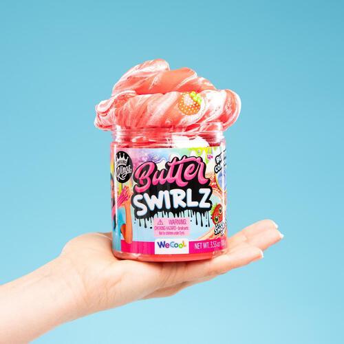 WeCool Butter Swirls Jar - Strawberry Shortcake Scented
