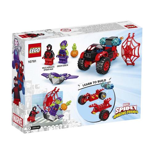 LEGO Marvel Spidey Amazing Friends Miles Morales: Spider-Man’s Techno Trike 10781