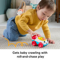 ​Fisher-Price Baby Toy Chatter Telephone Vehicle