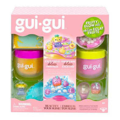 Gui Gui Slime Fruity Glow Deluxe Pack