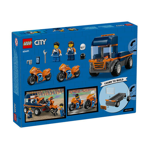 LEGO City Motorcycle Transporter 60491