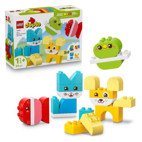 (Pre-Order) LEGO DUPLO My First 3 in 1 Creative Cute Pets (Estimated Early Jan 2026)