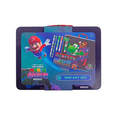 The Super Mario Galaxy Movie Tin Stationery Set