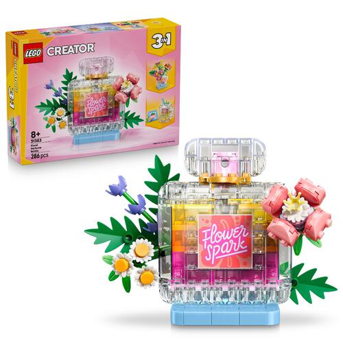 (Pre-order) LEGO Creator Floral Decor Perfume Bottle (Estimated Early June 2026)
