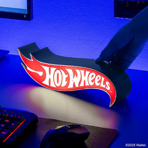 Paladone Hot Wheels Logo Light (Red & White)