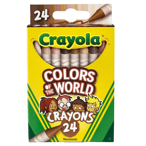 Crayola Colors Of The World 24 Count Crayons
