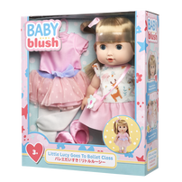 Baby Blush Little Lucy Goes To Ballet Class Doll Set 