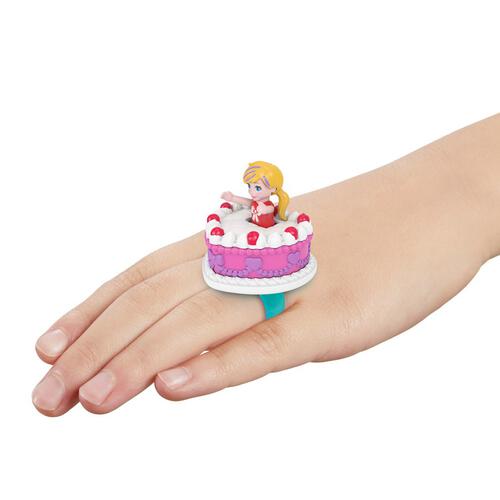 Polly Pocket Mattel 80th Ruby Red Ring Box