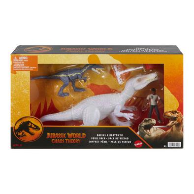 Jurassic World Dinosaur Chaos Theory Darius & Baryonyx Peril Pack