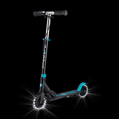 Globber Flow Element Junior Lights Black-Teal