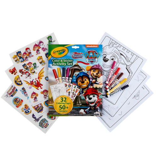 Crayola Color & Sticker Book Paw Patrol