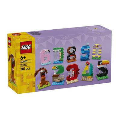 (Pre-order) LEGO Iconic Birthday Numbers (Estimated Early June 2026)