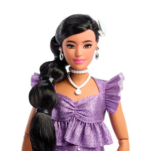 Barbie Deluxe Style Indian Purple Dress Fall