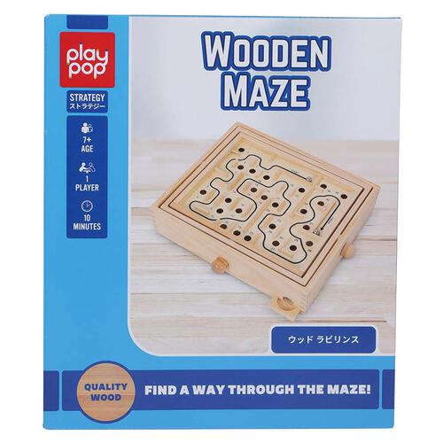Play Pop Wooden Maze