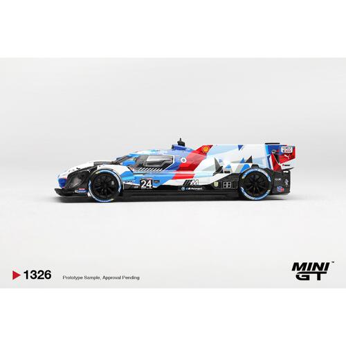 (Pre-order) Mini Gt Bmw M Hybrid V8 Gtp #24 Bmw M Team Rll 2024 Imsa Daytona 24 Hrs / Blister Packaging (Expected November 2026)