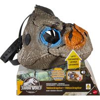 Mattel Jurassic World Snarlin' Sounds Velociraptor Mask