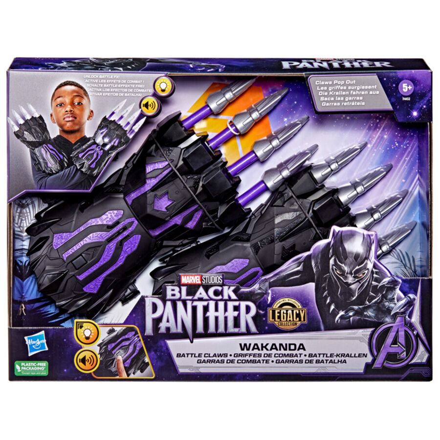Marvel Avengers Kids Black Panther Wakanda Battle Claws