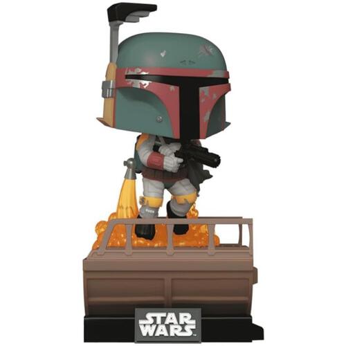 Funko Pop! Deluxe Star Wars Jabba's Skiff Boba Fett